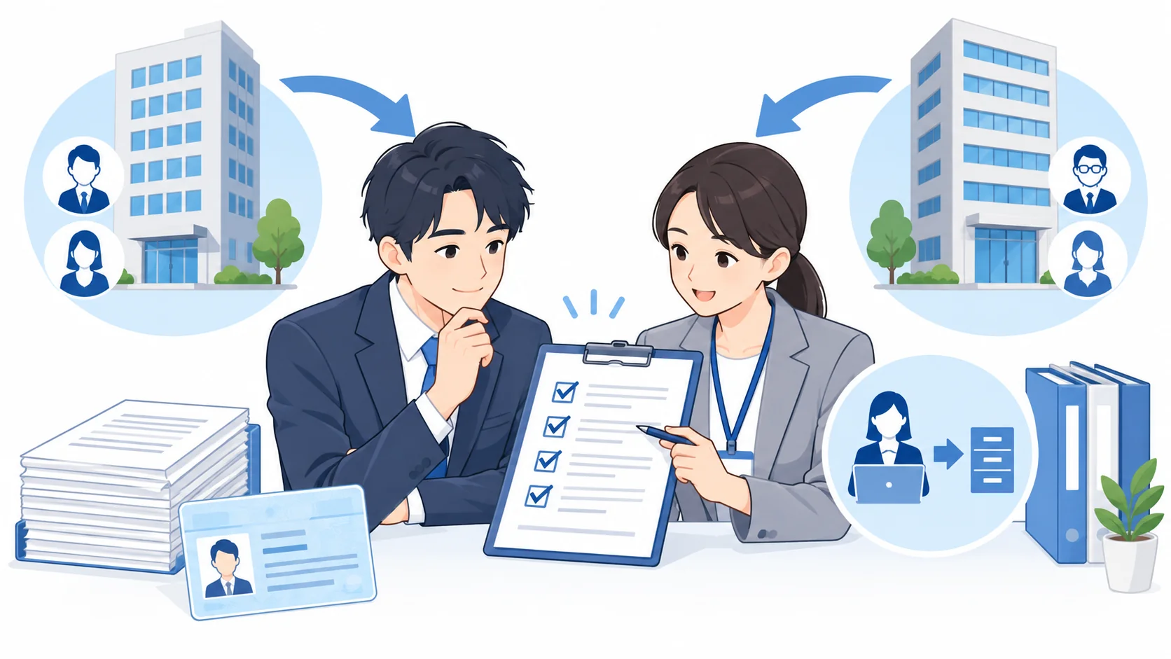 二以上事業所勤務届の書き方|記入例と提出手順を解説