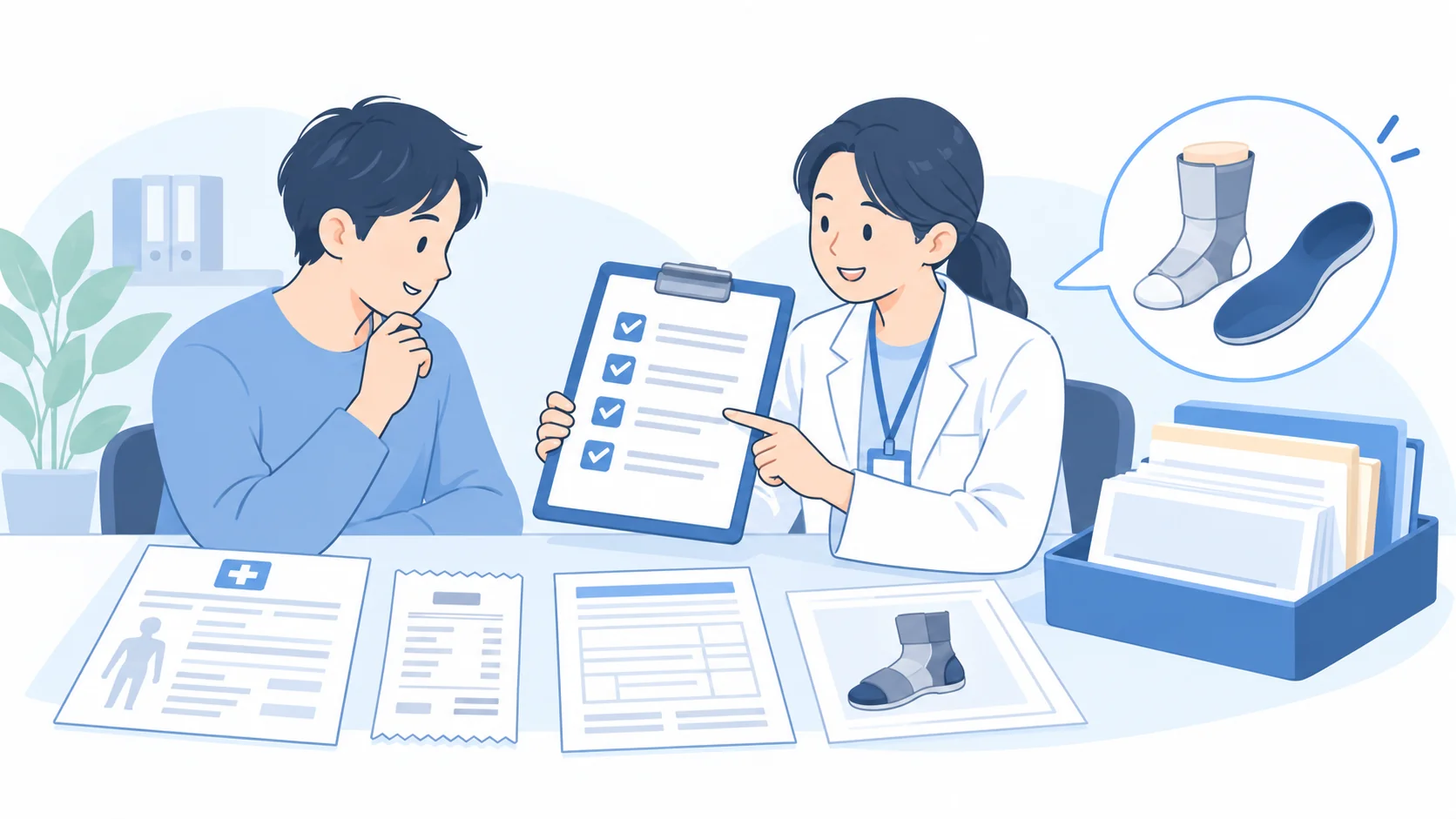 申請に必要な書類を確認