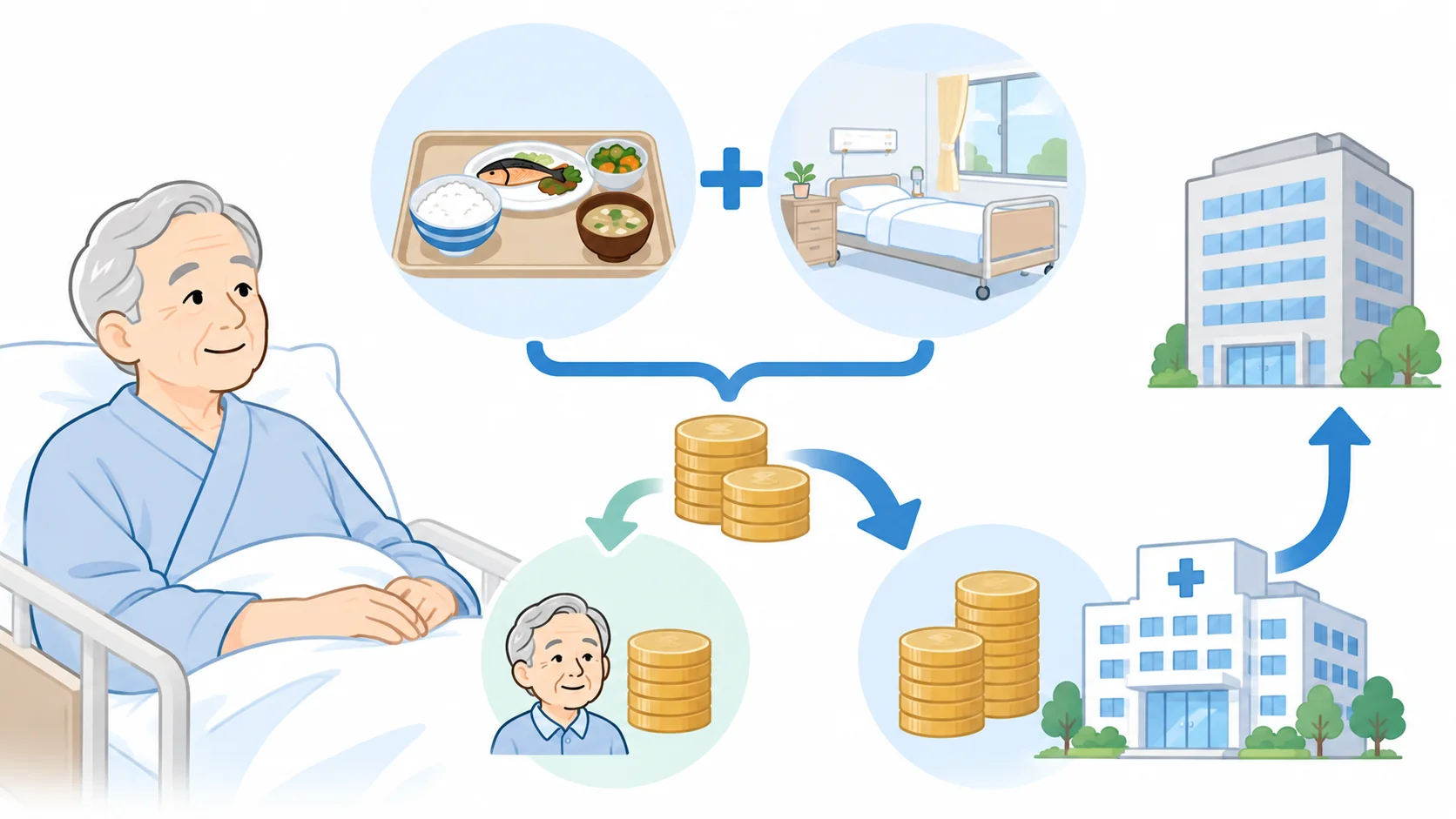 食費と居住費を負担する仕組み