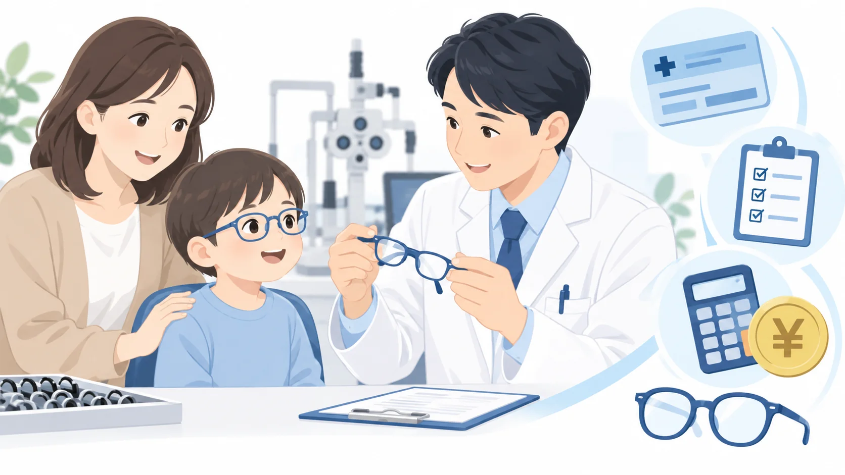 小児弱視用眼鏡の療養費｜上限額・対象・申請方法を解説