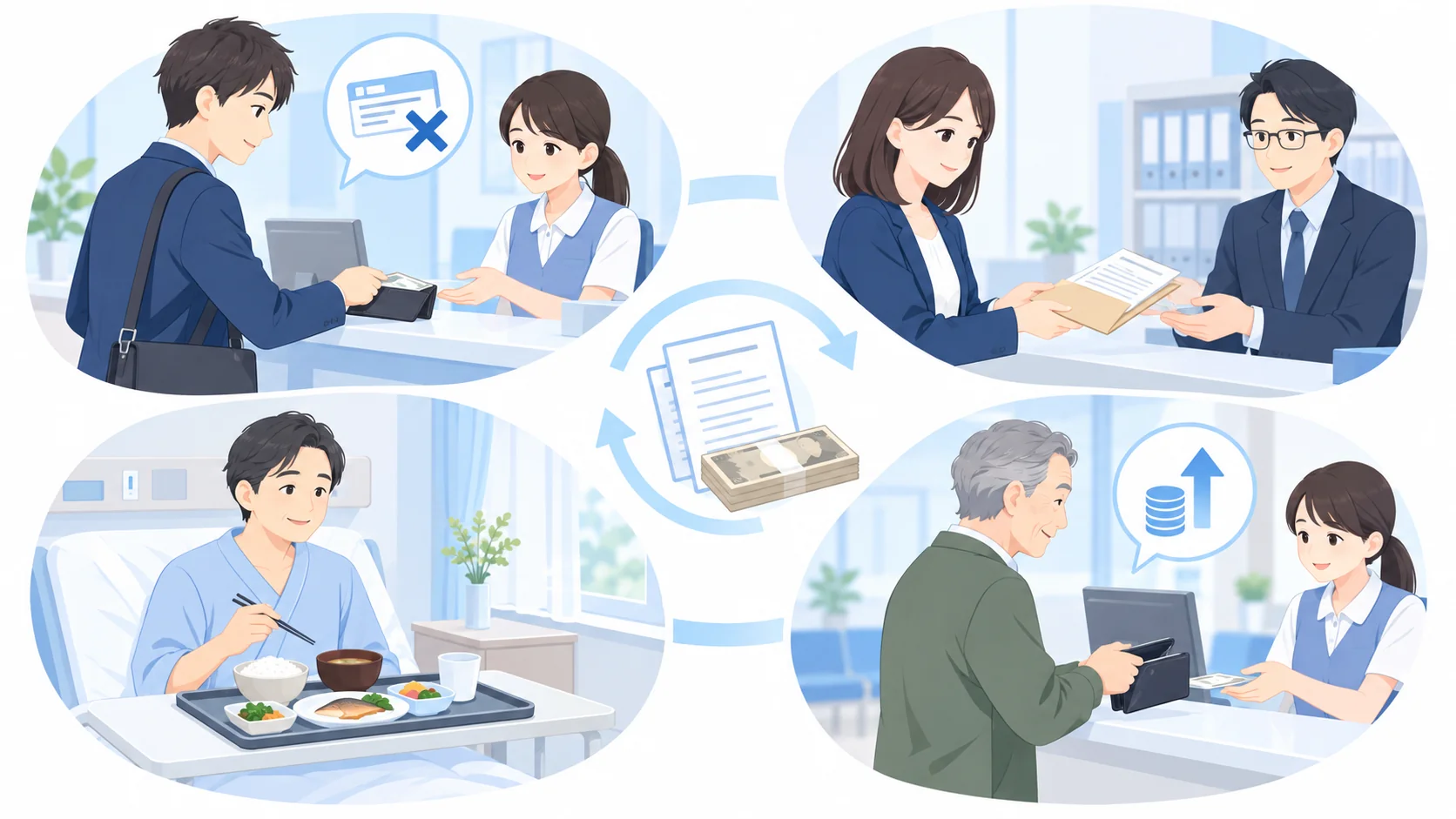 立替払いの対象になる主なケース