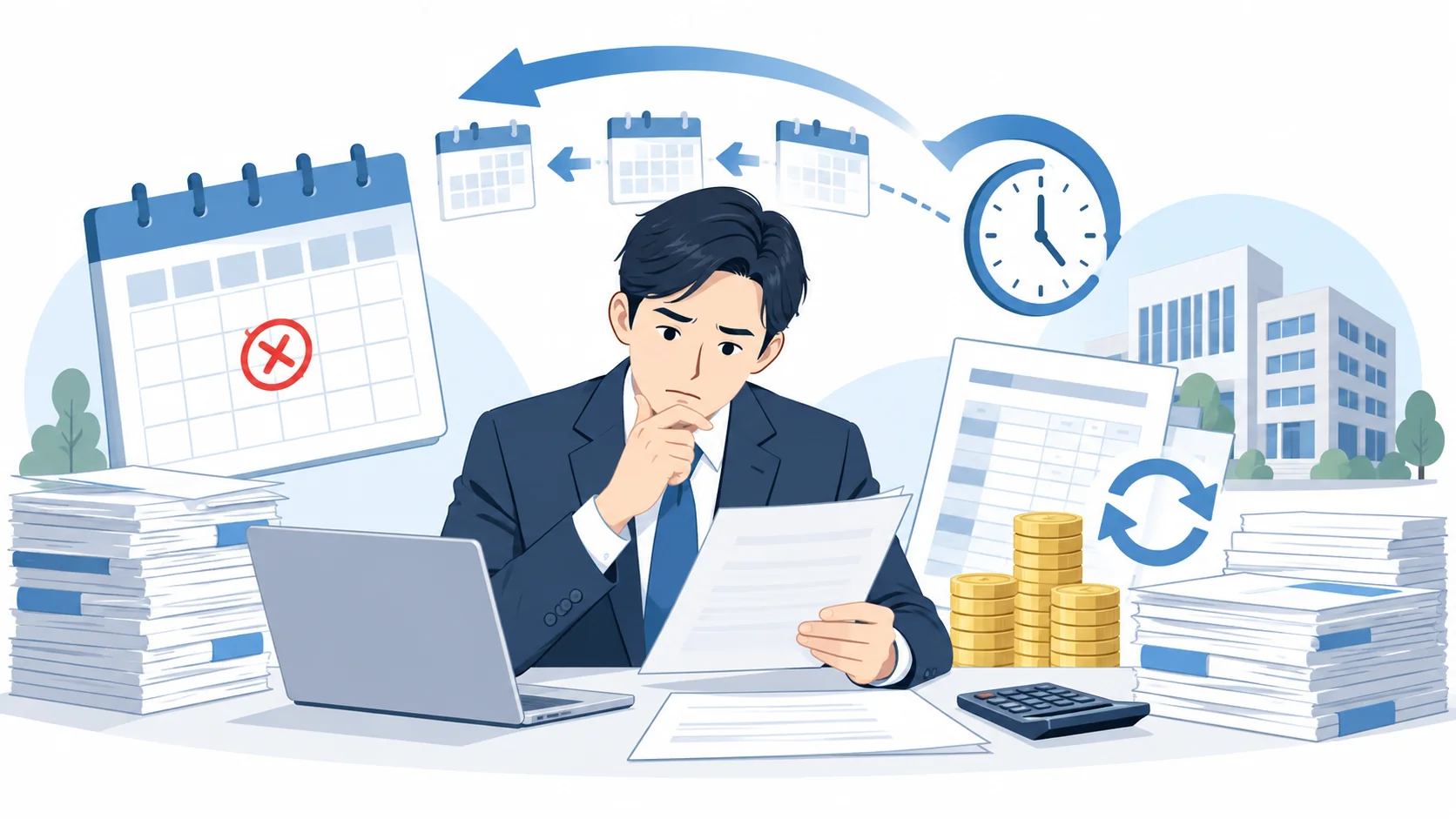 届出漏れは遡及して精算することがある
