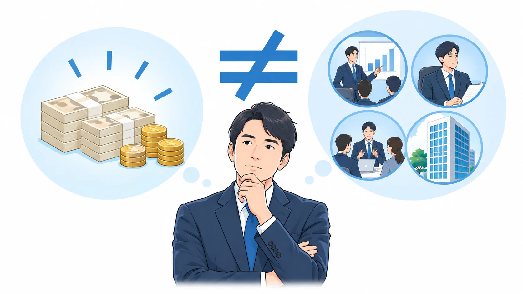 役員報酬があるだけでは決まらない