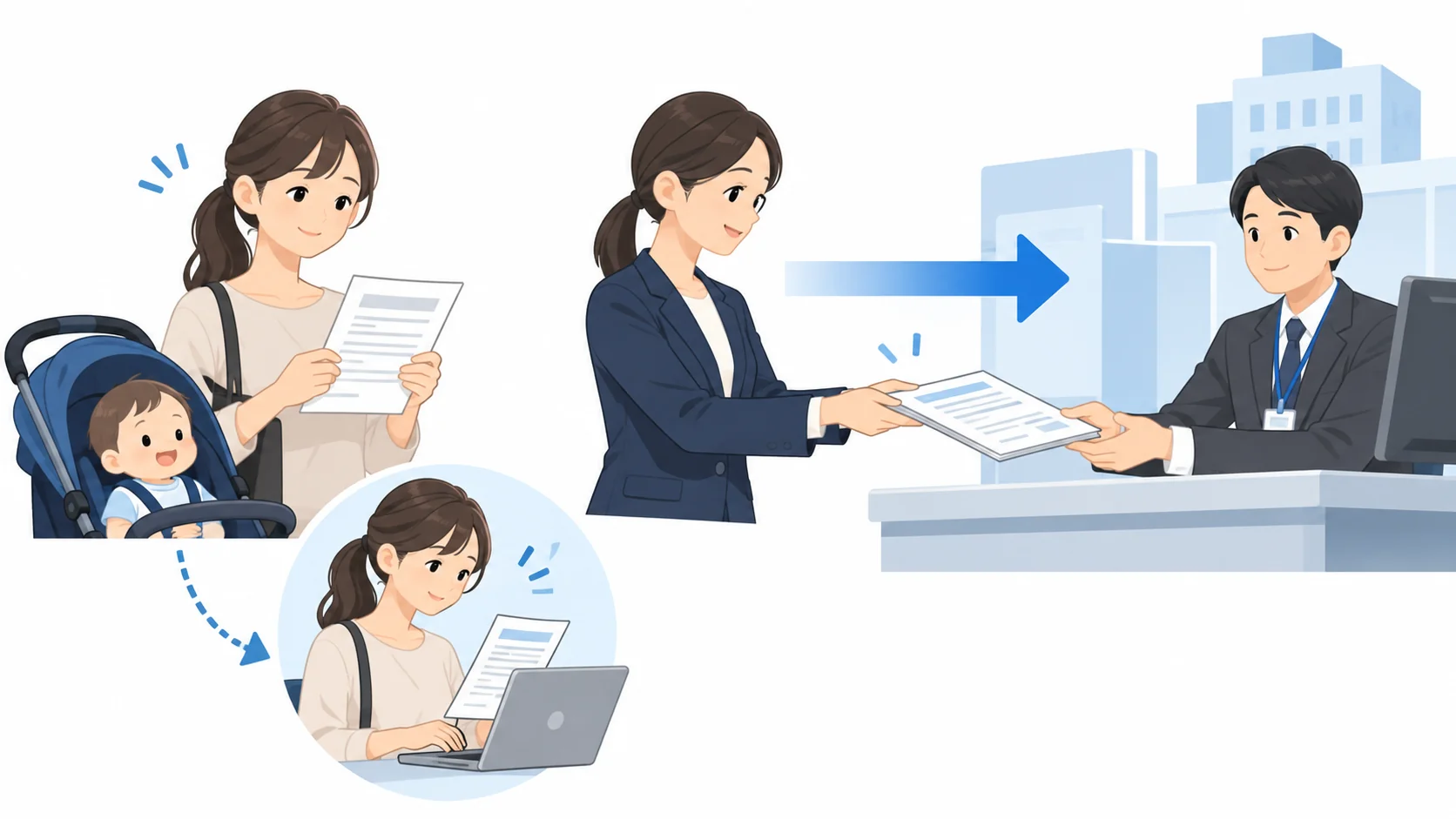 誰が提出し本人申請はできるか