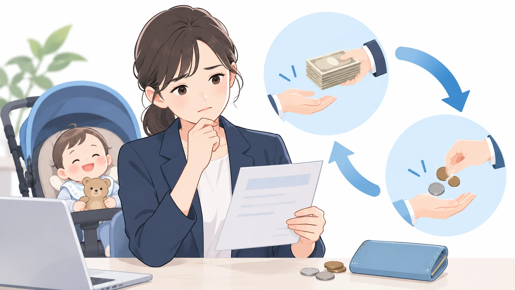 受給した給付金は返還が必要？